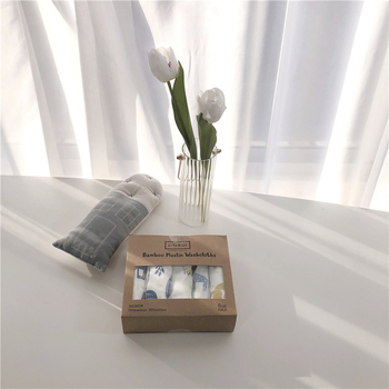 Šesťvrstvová gáza z bambusovo-pamäťového materiálu, detský uterák na kúpanie, absorbentný lem, na tvár a sušenie, vzor: zvieratá/kreslené postavičky/písmená, Značka Litemian, pre deti