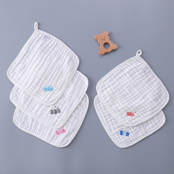 Šesťvrstvová bavlnená gáza pre bábätká, štvorcová utierka, vysoká nasiakavosť, pre novorodencov 0–1 rok