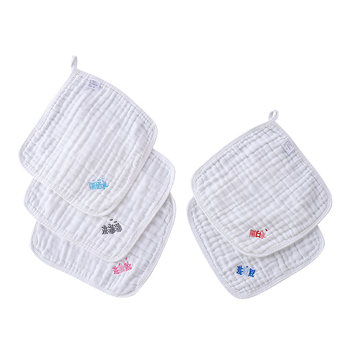 Šesťvrstvová bavlnená gáza pre bábätká, štvorcová utierka, vysoká nasiakavosť, pre novorodencov 0–1 rok