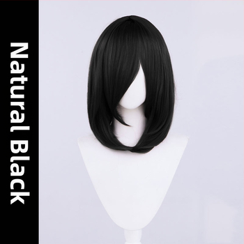 COS parochňa, vlákna odolné voči teplu, model ML240120, krátke vlasy, dlhé ofiny