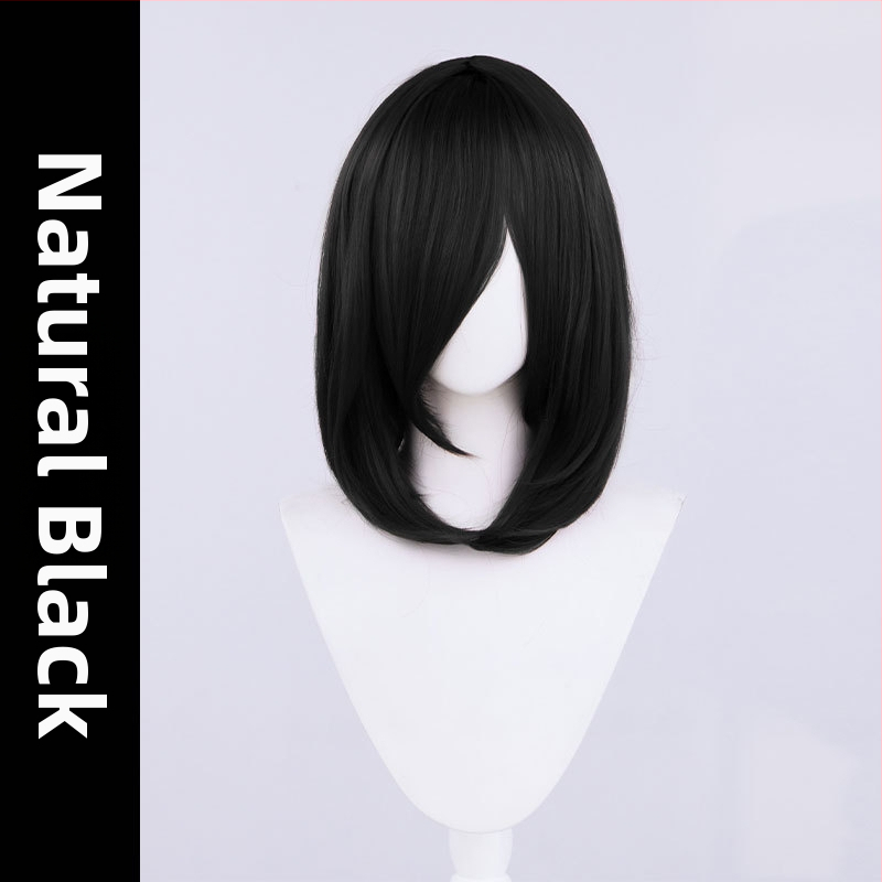 COS parochňa, vlákna odolné voči teplu, model ML240120, krátke vlasy, dlhé ofiny