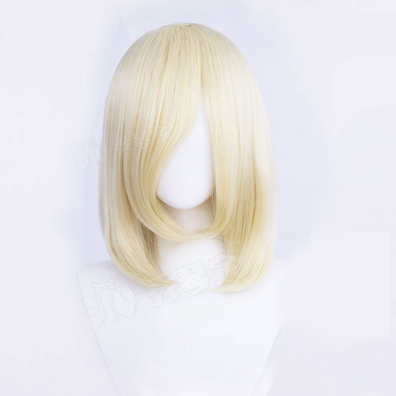 COS parochňa, vlákna odolné voči teplu, model ML240120, krátke vlasy, dlhé ofiny