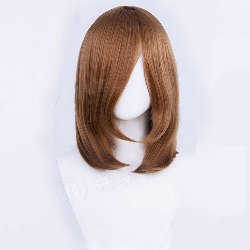 COS parochňa, vlákna odolné voči teplu, model ML240120, krátke vlasy, dlhé ofiny