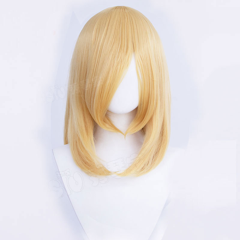 COS parochňa, vlákna odolné voči teplu, model ML240120, krátke vlasy, dlhé ofiny