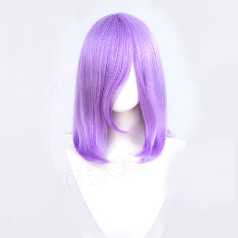 COS parochňa, vlákna odolné voči teplu, model ML240120, krátke vlasy, dlhé ofiny