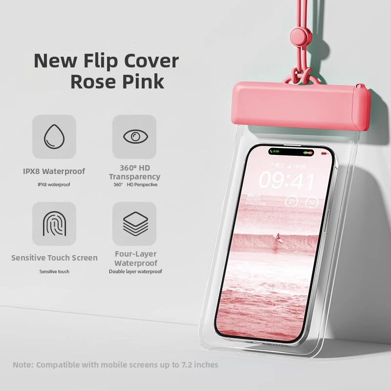 Vodotesná taška na mobilný telefón, TPU, minimalistický štýl, Outdoor Water Bag, nepremokavá látka, dospelí