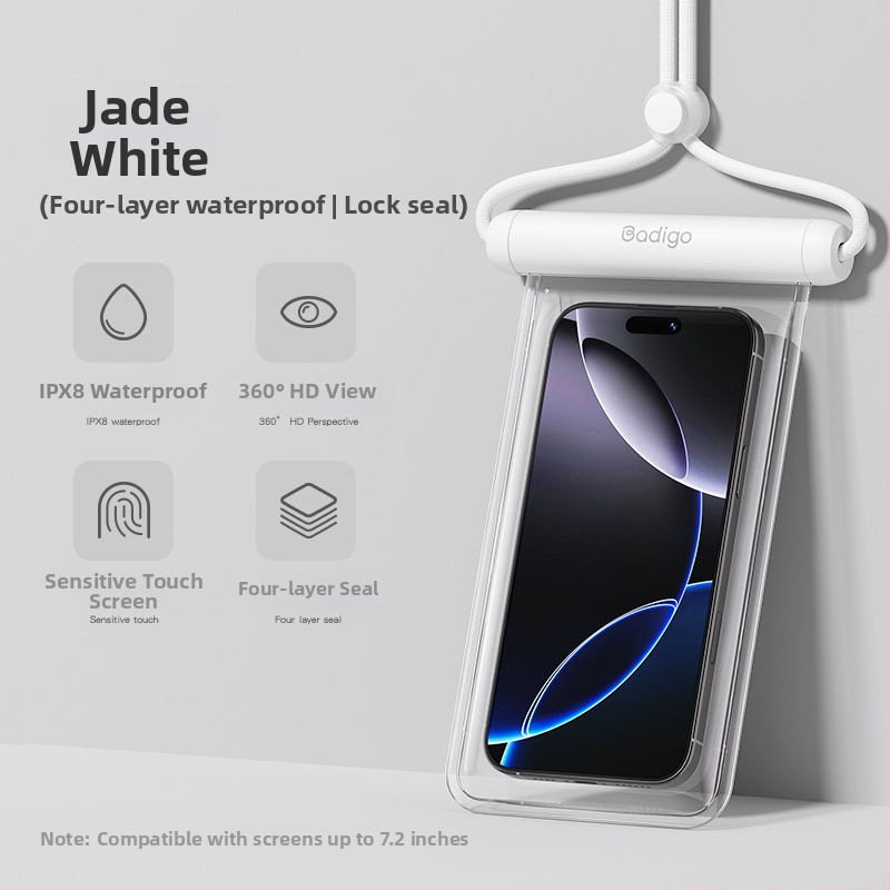 Vodotesná taška na mobilný telefón, TPU, minimalistický štýl, Outdoor Water Bag, nepremokavá látka, dospelí