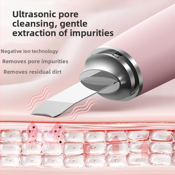 Leze Beauty Silikónová čistiaca kefka na tvár, elektrický 2-v-1 čistič, odstraňovanie čiernych bodiek, pre všetky typy pleti