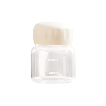 Ručný pohár z borosilikátového skla, vysoká tepelná odolnosť, nepravidelný tvar, dvojdielny set