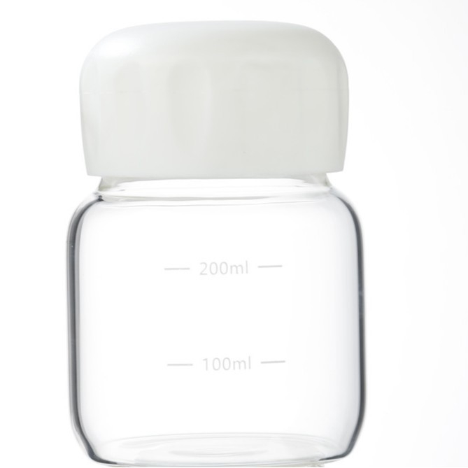 Ručný pohár z borosilikátového skla, vysoká tepelná odolnosť, nepravidelný tvar, dvojdielny set