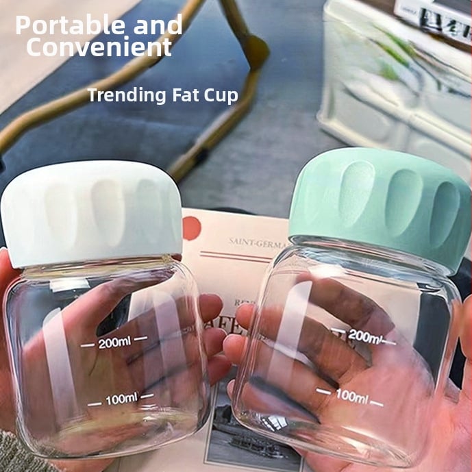 Ručný pohár z borosilikátového skla, vysoká tepelná odolnosť, nepravidelný tvar, dvojdielny set