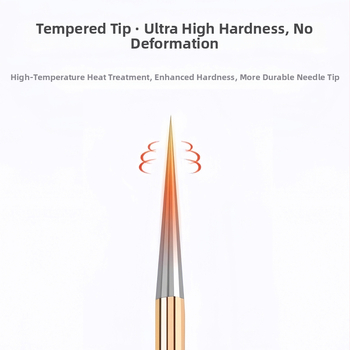 Qiwang nerezová oceľová ihla na čierne bodky pre kozmetický salón, model 9401