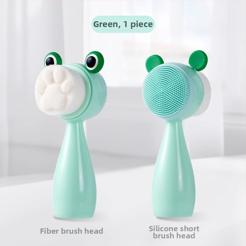 Chuyi Čistiaca kefka na tvár – ručná, dvojstranná, s mäkkými štetinami pre hlboké čistenie pórov