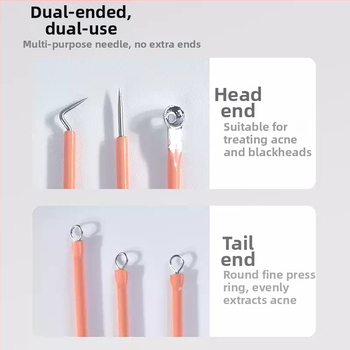 Mary'an dvojhlavý set ihiel na akné pre čistenie pórov a extrakciu čiernych bodiek — 5-ročná životnosť