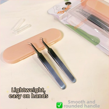 Snow Mary Sada ihiel na akné z nehrdzavejúcej ocele so zakrivenými a šikmými hrotmi