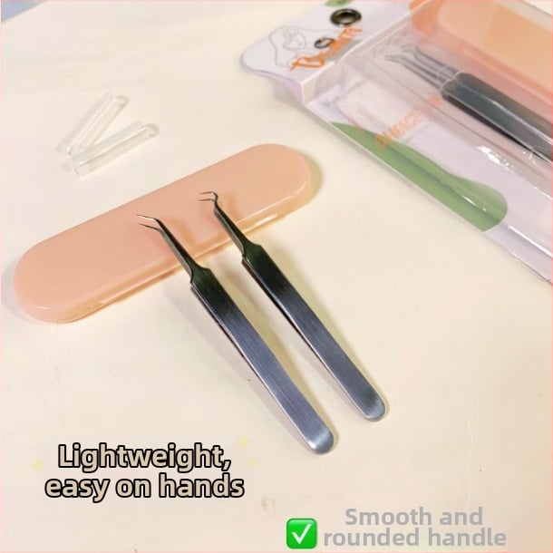 Snow Mary Sada ihiel na akné z nehrdzavejúcej ocele so zakrivenými a šikmými hrotmi