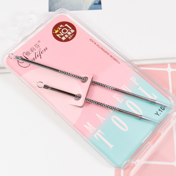 Sada 2 ihiel na akné z nehrdzavejúcej ocele, model D0511, životnosť 3–5 rokov