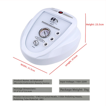 Diamantový mikro-skulptúrny exfoliačný prístroj na čistenie tváre, odstraňovanie čiernych bodiek, čistenie pórov, výživa pokožky