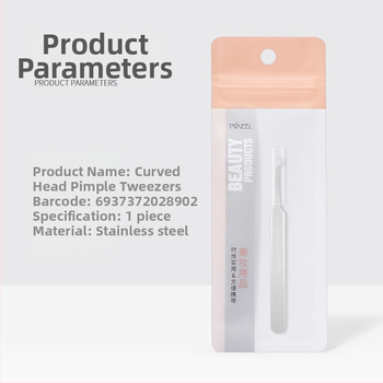 Nerezový nástroj na extrakciu akné – ultra tenký, profesionálny salón, pinzeta a ihla od Trikeel/Sichuan Qier