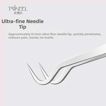 Nerezový nástroj na extrakciu akné – ultra tenký, profesionálny salón, pinzeta a ihla od Trikeel/Sichuan Qier