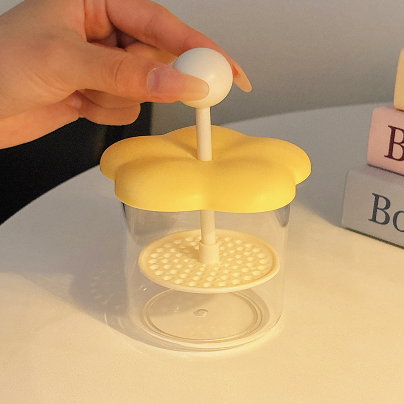 Šampónová kefka s vzduchovou vankúšovou masážou pokožky hlavy pre šampón, sprchový gél a čistiaci prípravok na tvár (Materiál: Plast; Kód produktu: Flower bubbler; Spracovanie a personalizácia: Zahrnuté; Potlač loga: K dispozícii; Licencované súkromné znač