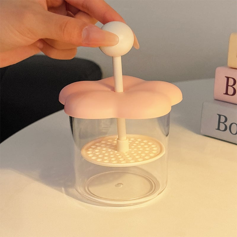 Šampónová kefka s vzduchovou vankúšovou masážou pokožky hlavy pre šampón, sprchový gél a čistiaci prípravok na tvár (Materiál: Plast; Kód produktu: Flower bubbler; Spracovanie a personalizácia: Zahrnuté; Potlač loga: K dispozícii; Licencované súkromné znač