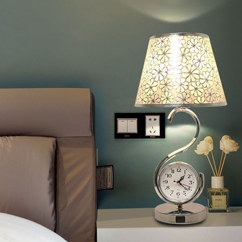 Stolná lampa LED, sklenené tienidlo, minimalistický moderný štýl, 110-240 V