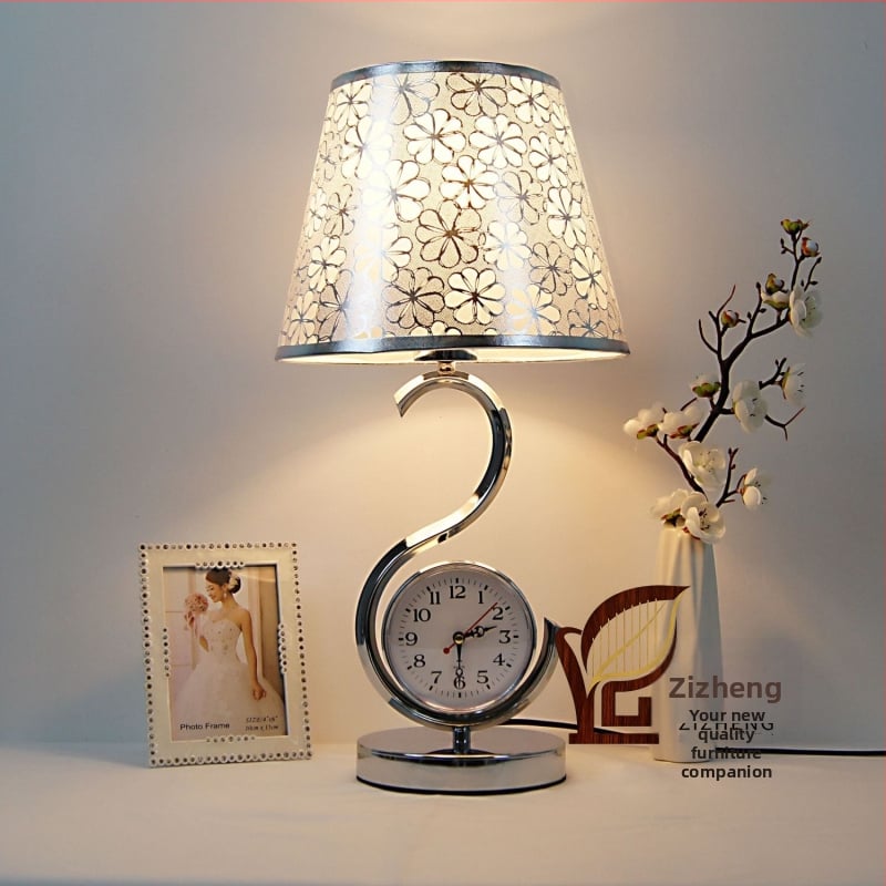 Stolná lampa LED, sklenené tienidlo, minimalistický moderný štýl, 110-240 V