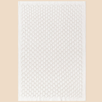 Памучно бебешко плетено одеяло за новородени и деца до 3 години, 100% памук, тегло 300-500 g, за всички сезони, модел с черупкова шарка