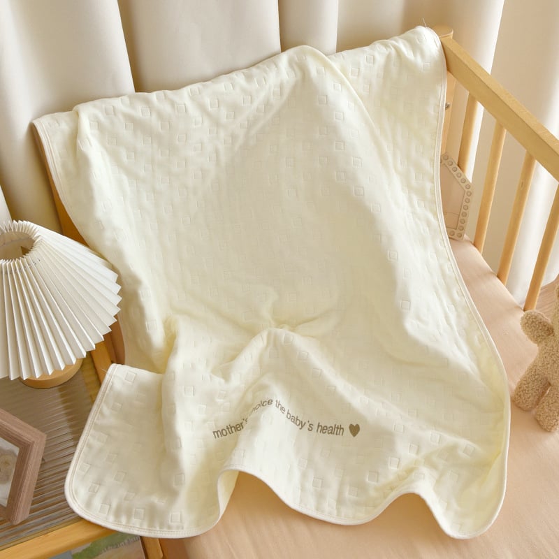 Бебешка шестслойна марлева кърпа за баня, 100% памук, 300–499 g, за новородени и деца до 3 години, подходяща за всички сезони