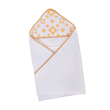 Бебешка кърпа за баня с качулка за новородени – стил карикатура, абсорбираща, бързосъхнеща, персонализируема