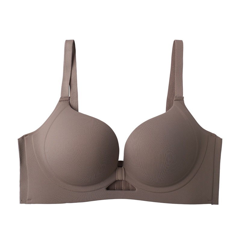 Nothing dámska podprsenka, 3/4 košík, bez drôtov, push-up, bezšvový dizajn, zadné zapínanie s 4 radmi háčikov, materiál nylon, podšívka 80–90% nylon, pevné dvojité ramienka, jar 2025