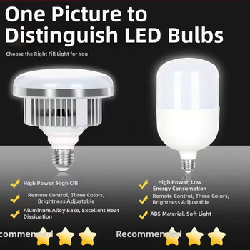 Fotografijos šviesa tiesioginiam transliavimui — 55W, 5600K, reguliuojamas ryškumas, spalvos temperatūra 5600K, tinkama transliacijoms, makiažui ir selfie