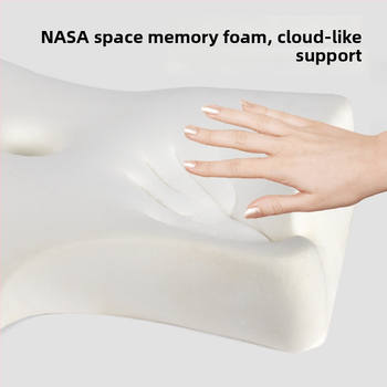 Vankúš z pamäťovej peny – obdĺžnikový tvar, pletený poťah, výška jadra 5–10 cm, hmotnosť jadra 1–2 kg, možnosť prispôsobenia