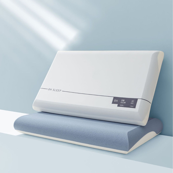 Vankúš s pamäťovou penou na oporu krku, obdĺžnikovité jadro, pletený poťah, 0,5–1,0 kg, prispôsobiteľný