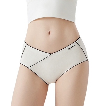 Nėščiosioms be siūlinių apatinių, kvėpuojančių, žemas juosmuo, medvilninis intarpas tarp kojų, antibakterinis