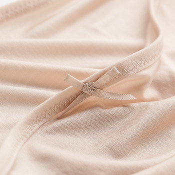 Nėščiųjų šilko apatiniai Mulberry, be siūlių, aukštas liemuo pilvo palaikymui, 100% šilkas pamušalas, kvėpuojantys