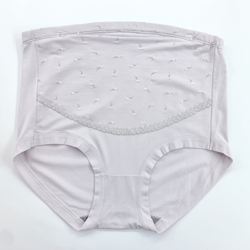 Nėščiųjų kelnaitės su aukštu liemeniu ir grafeno antibakterine savybe, 90–95% medvilnė, kirkšnies pamušalas iš viskozės, tinka visiems sezonams