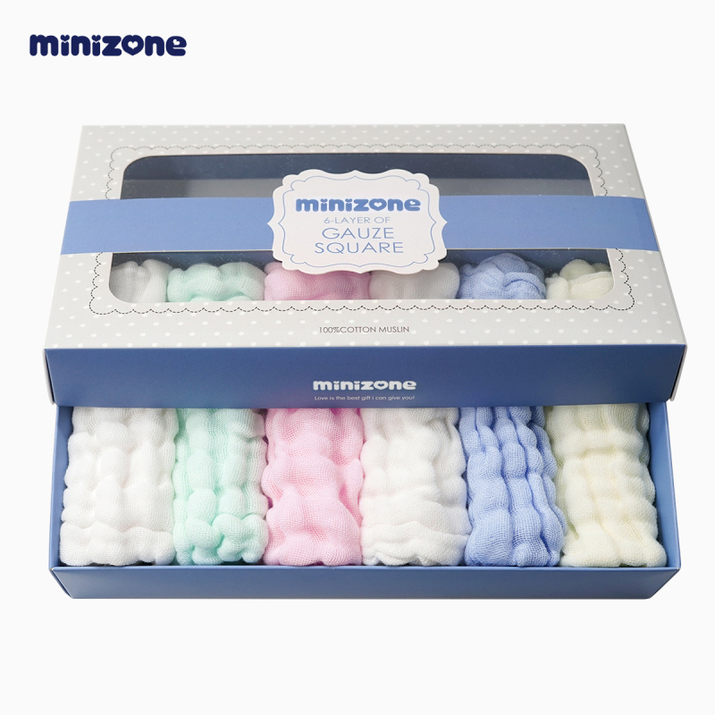 Detská gáza utierka na tvár a kúpeľ - bavlnená gáza, absorbentná, pre novorodencov až po deti do 6 rokov