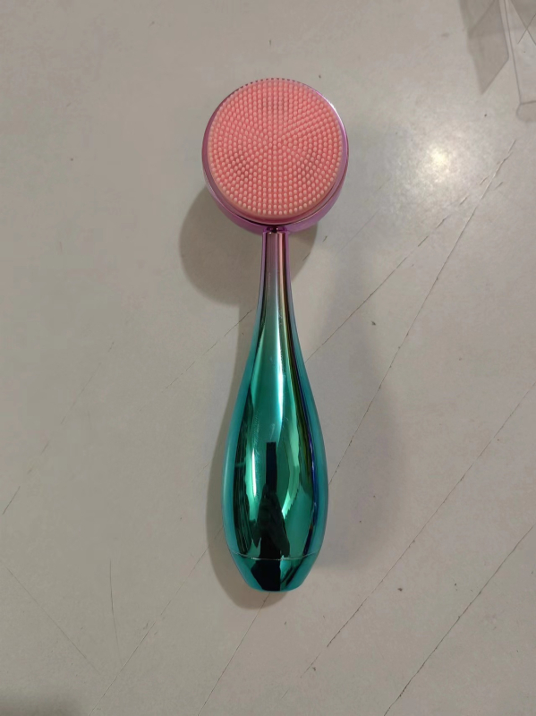 Ručná dvojstranná silikonová čistiaca kefka na tvár - neelektrická, pre všeobecné použitie, pôvod Luyi, 3-ročná doba trvanlivosti