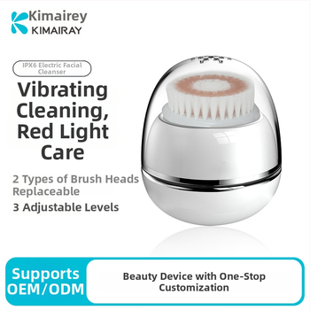 Elektrická silikonová čistiaca kefka na tvár – hlboké čistenie, čistenie pórov, vibrácie (elektrická, silikon, hlboké čistenie, čistenie pórov, vibrácie)