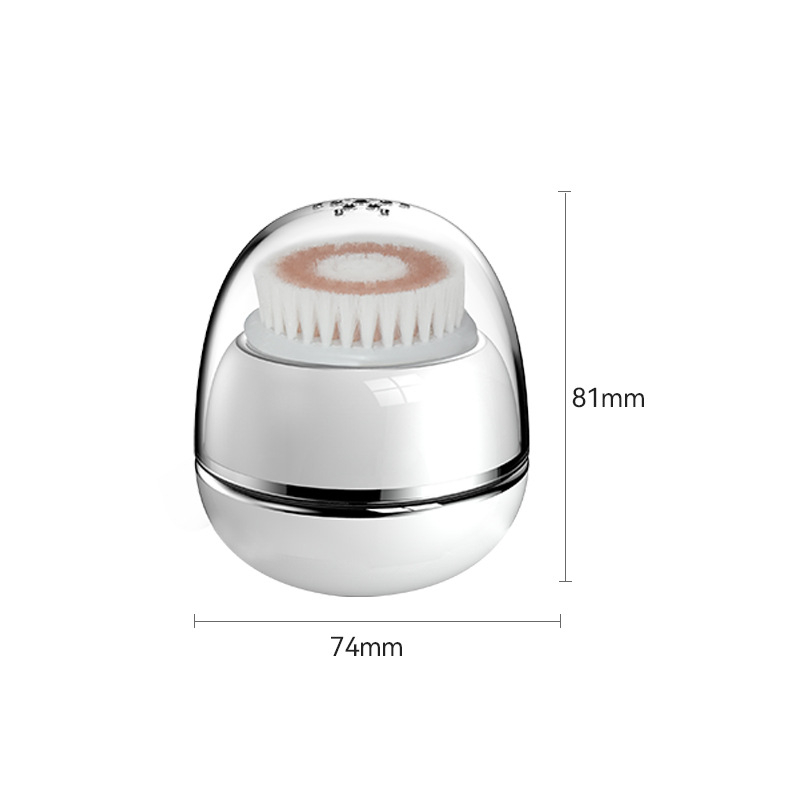 Elektrická silikonová čistiaca kefka na tvár – hlboké čistenie, čistenie pórov, vibrácie (elektrická, silikon, hlboké čistenie, čistenie pórov, vibrácie)