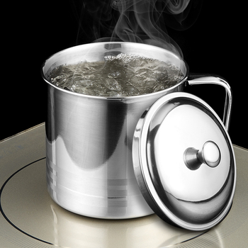 Detský pohár z nehrdzavejúcej ocele 304 s viečkom a držiakom