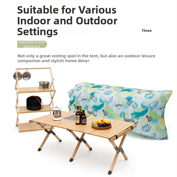 Õhupumpatav ühekohaline diivanvoodi väljas kasutamiseks, kerge 0,9 kg, maksimaalne koormus 200 kg, polüestri pind