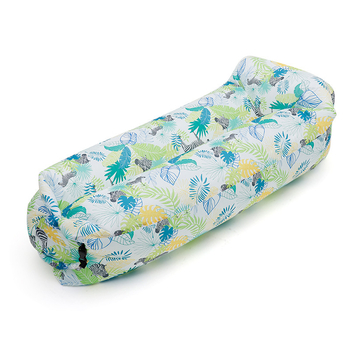 Надуваема единична диван-легло за открито, леко тегло 0,9 кг, товароподемност 200 кг, повърхност полиестер