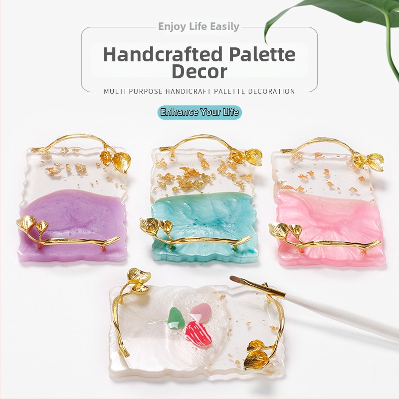 Stojan na ukážky nechtov s protišmykovou paletou – Nástroj na prezentáciu nechtov značky Jinzixiu (Materiál: zliatina, plast; Kategória: Sada nástrojov na tvarovanie nechtov; Net obsah: 1 kus)