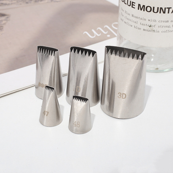 Sada špičiek na pečenie z nehrdzavejúcej ocele 304, jednoradová tkaná zdobovacia špička s pilovitými okrajmi, na zdobenie tort a cookies, JR, hromadné balenie, uvedené 2022