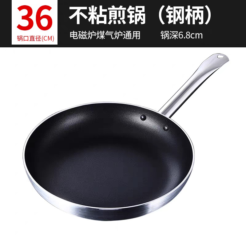 Nepriľnavá panvica, hliníková zliatina, viacvrstvové dno, vhodná pre indukčnú dosku a plynovú varnú dosku, model 104065