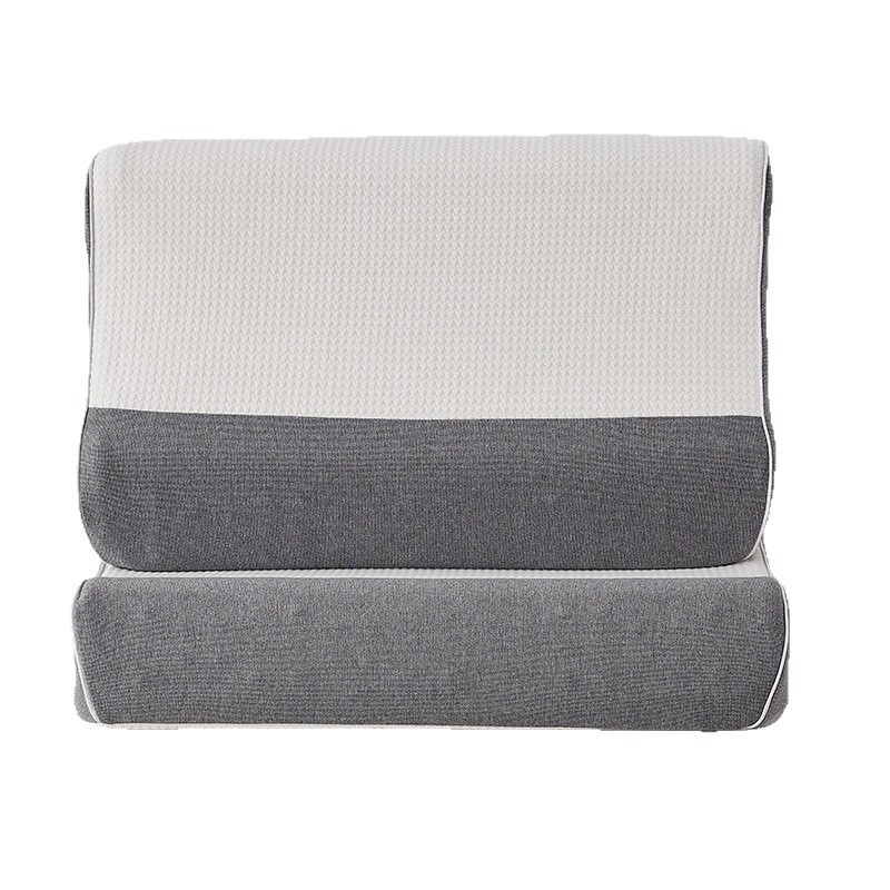 Spánková vankúš z memory latexu s pleteným poťahom, latexový obsah 80–90%, výška 5–10 cm, podpora krčnej chrbtice pre dospelých