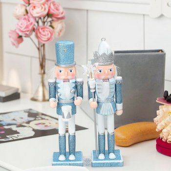 Drevený nutcracker Sb58608 – Shunbei, IP nie je autorizované, vianočná dekorácia